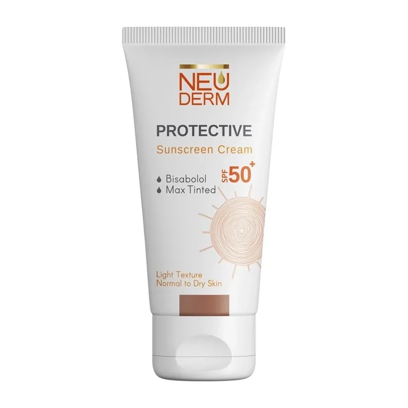 ضد آفتاب رنگی برند نئودرم spf50 — | رژینا ضد آفتاب رنگی برند نئودرم spf50 —