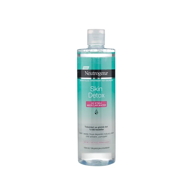میسلار واتر نیتروژینا Neutrogena مدل Skin Detox حجم 400 میل — | رژینا میسلار واتر نیتروژینا Neutrogena مدل Skin Detox حجم 400 میل —