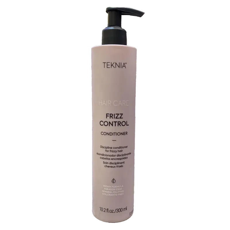 نرم کننده مو ضد وز تکنیا Teknia Frizz Control حجم 300 میل نرم کننده، ضد وز و محافظت کننده مو — | رژینا نرم کننده مو ضد وز تکنیا Teknia Frizz Control حجم 300 میل نرم کننده، ضد وز و محافظت کننده مو —